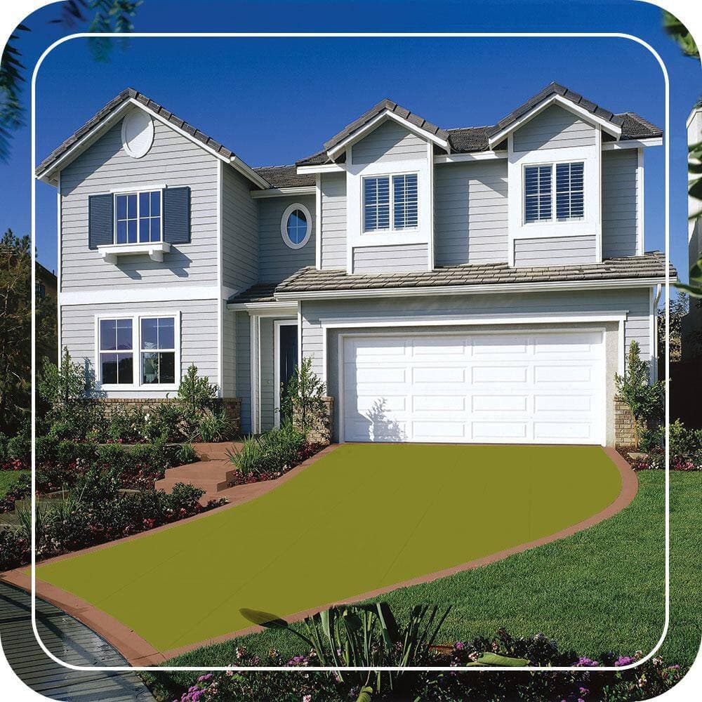 BEHR PREMIUM #P350-7 Self-Priming 1-Part Epoxy Satin Interior/Exterior Concrete and Garage Floor Paint (3)