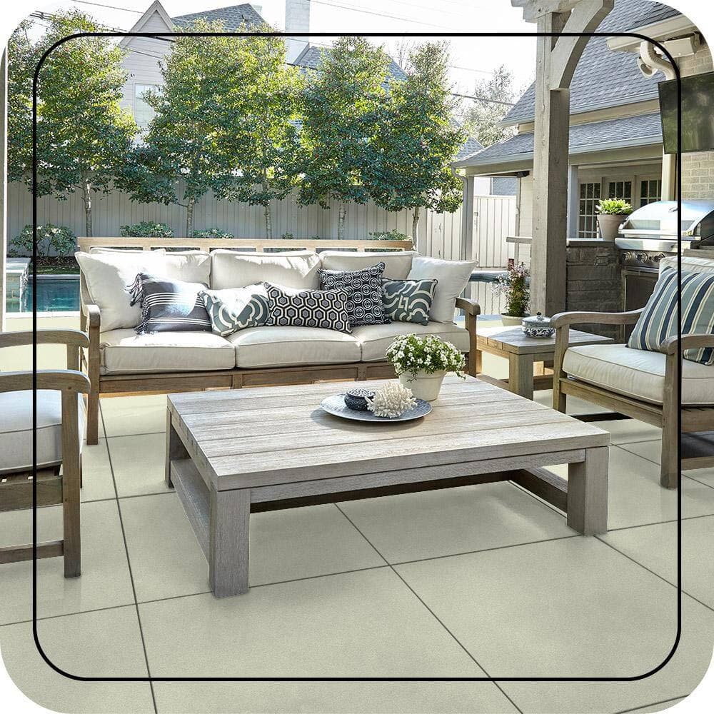 BEHR PREMIUM #P360-1 Textured Low-Lustre Enamel Interior/Exterior Porch and Patio Anti-Slip Floor Paint (3)