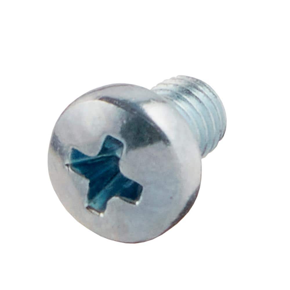 Everbilt M3-0.5 x 4mm Zinc Pan Head Phillips Drive Machine Screw 4-Pieces (1)