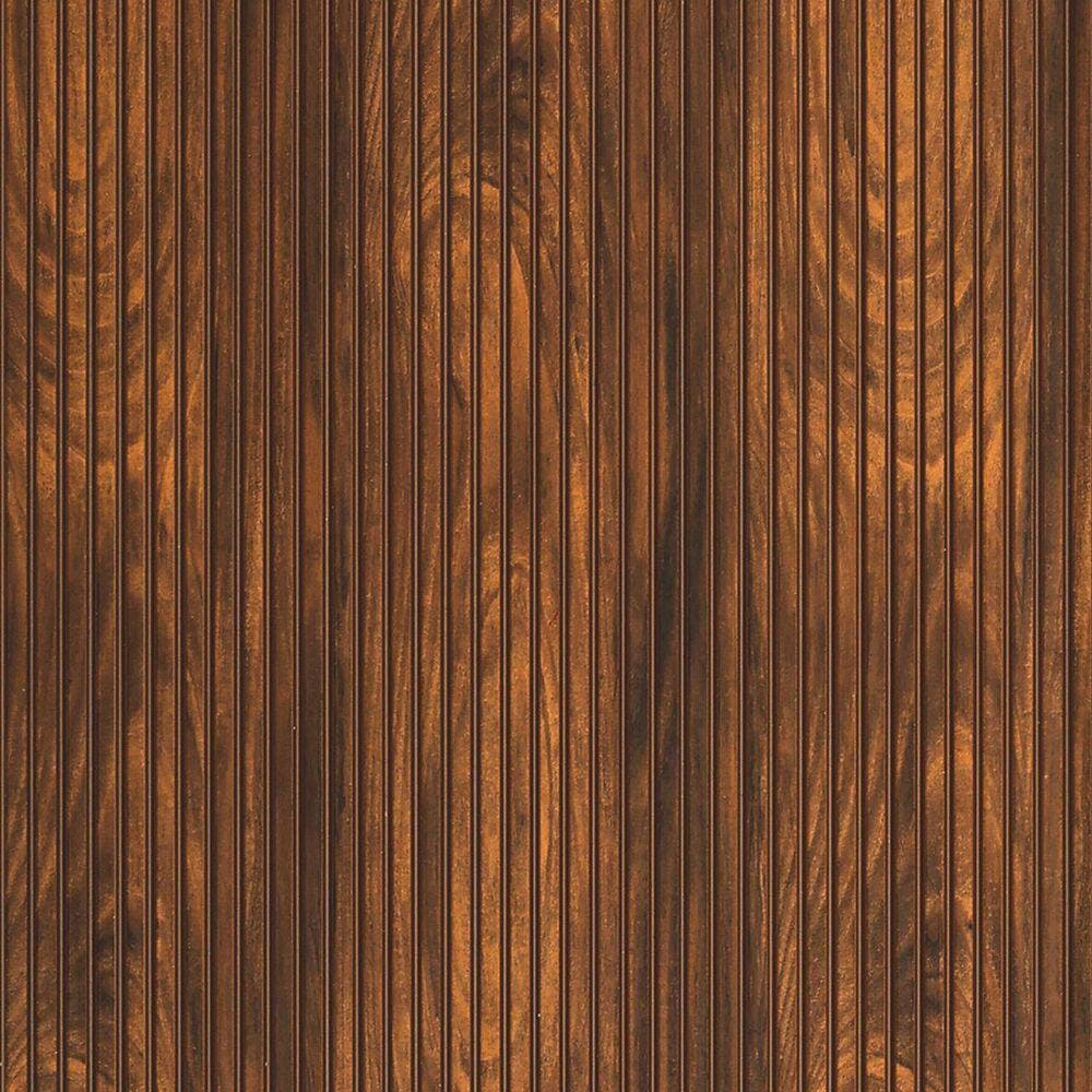 FROM PLAIN TO BEAUTIFUL IN HOURS Tiny Slats 1/4 in. 1 ft. 7.88 ft. Brown Glue-Up Foam Wood Slat Walls /78.8 sq. (2)