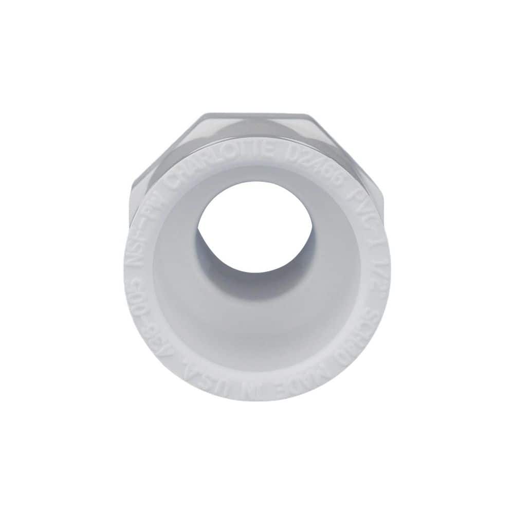 Charlotte Pipe 1 in. x 1 in. Schedule 40 Male Pipe Thread x Male Adapter (4)