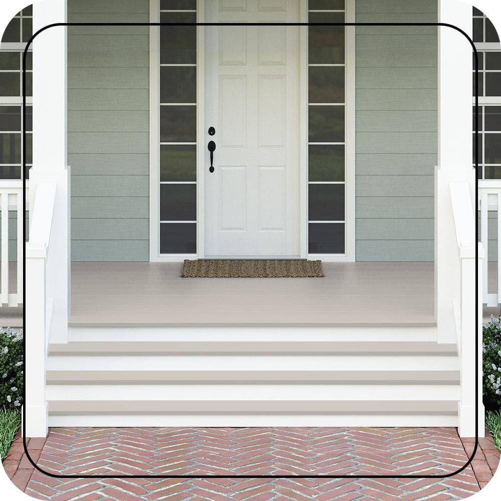 BEHR PREMIUM 1 gal. #PPU18-09 Burnished Clay Textured Low-Lustre Enamel Interior/Exterior Porch and Patio Anti-Slip Floor Paint (3)