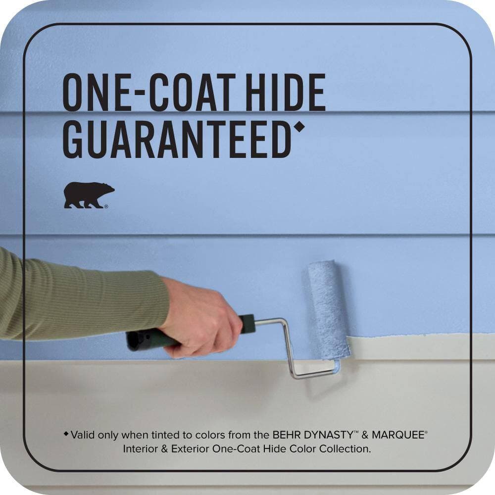 BEHR MARQUEE 1 gal. #P530-3 Honest Flat Exterior Paint & Primer (3)