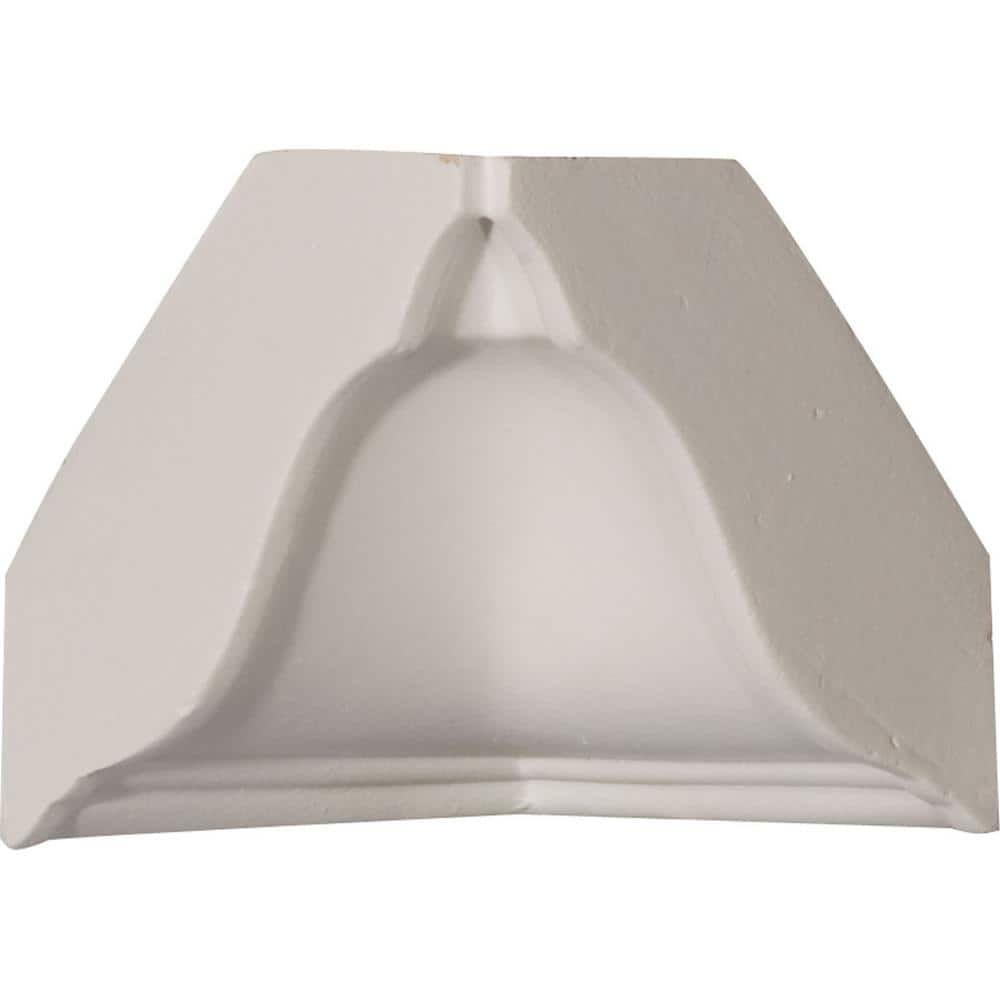 Ekena Millwork 3-1/2 in. x 3-1/2 in. x 3-5/8 in. Urethane Inside Corner for Moulding Profiles (2)