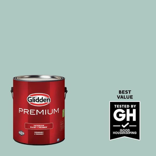 Glidden Premium 1 gal. PPG1137-4 Copenhagen Eggshell Interior Latex Paint (2)