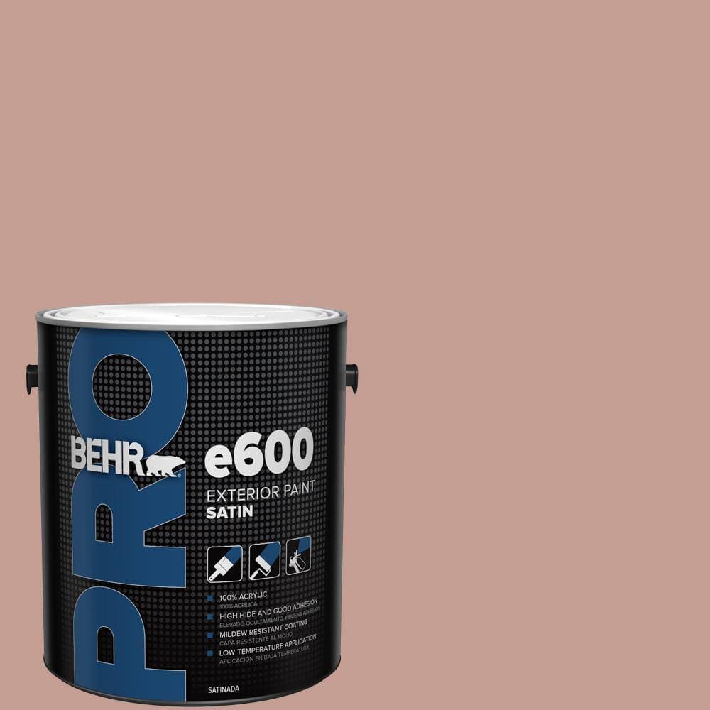 BEHR PRO 1 gal. #S170-4 Retro Pink Satin Exterior Paint