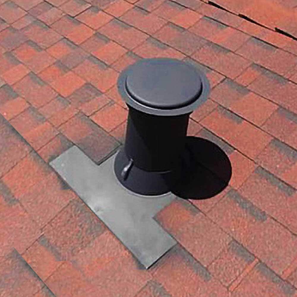 Gibraltar Building Products Aluminum Code Cap Base Vent Pipe Flashing (4)