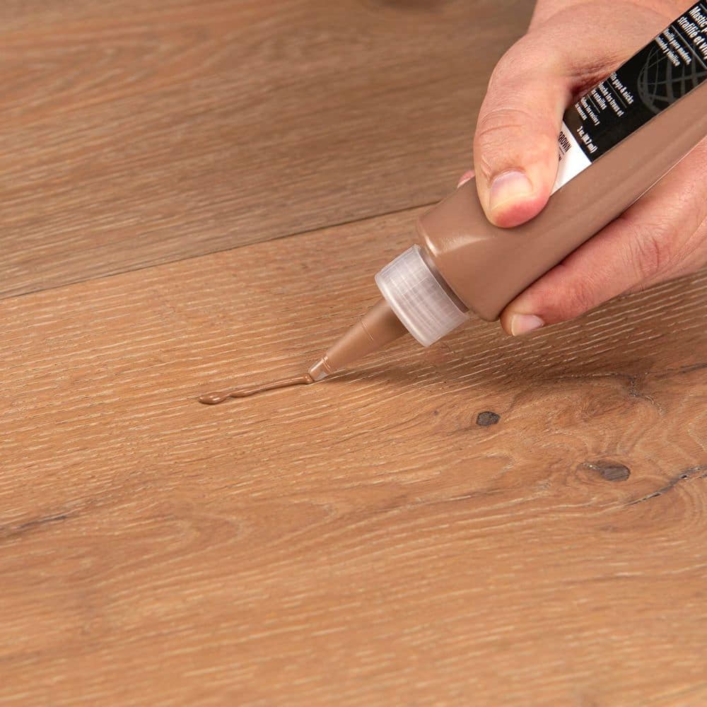 ROBERTS Palette Quick-Repair Putty 3 oz. Brown for Wood, Laminate, and Vinyl Flooring (4)