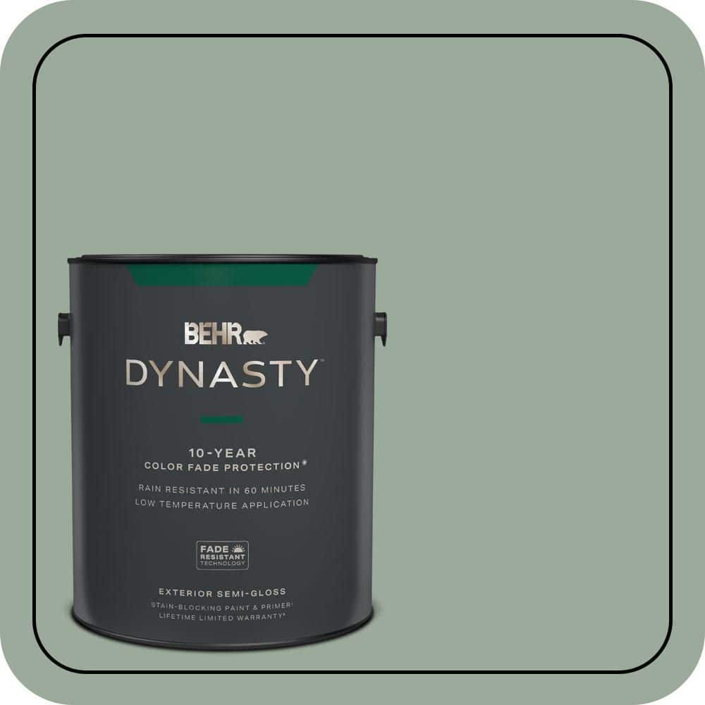 BEHR DYNASTY 1 gal. #450F-4 Scotland Road Semi-Gloss Enamel Exterior Stain-Blocking Paint & Primer