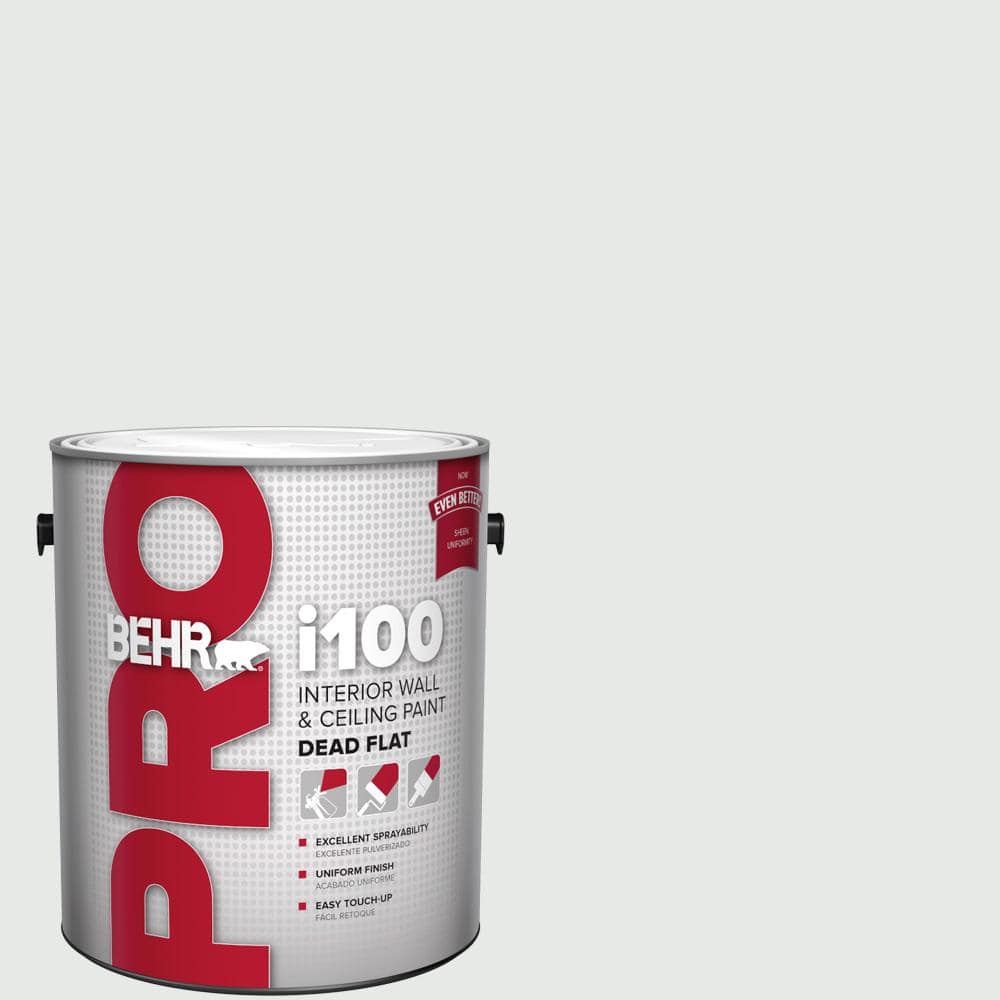 BEHR PRO 1 gal. #PWN-44 Bay Breeze Dead Flat Interior Paint