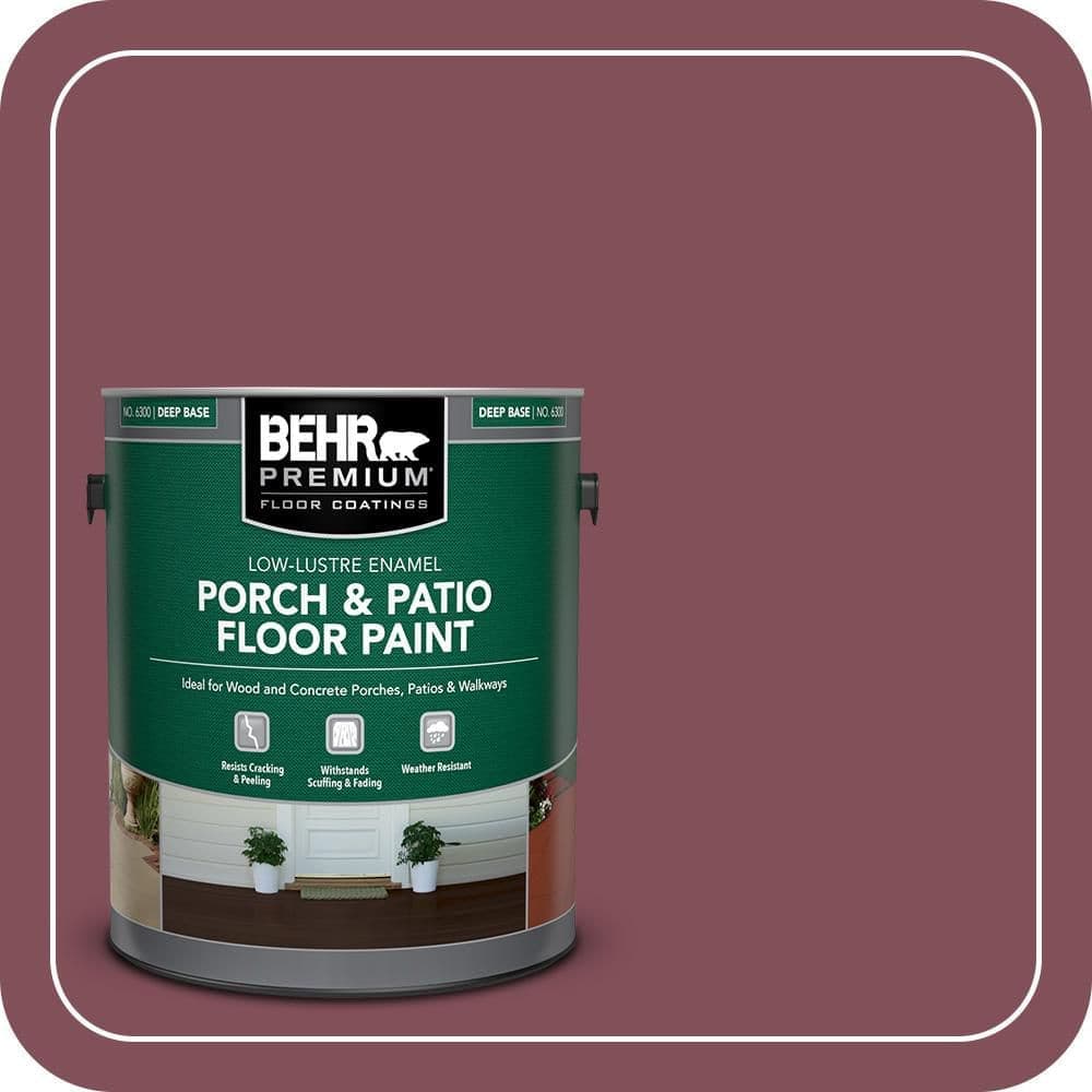 BEHR PREMIUM #HDC-CL-02 Textured Low-Lustre Enamel Interior/Exterior Porch and Patio Anti-Slip Floor Paint (1)