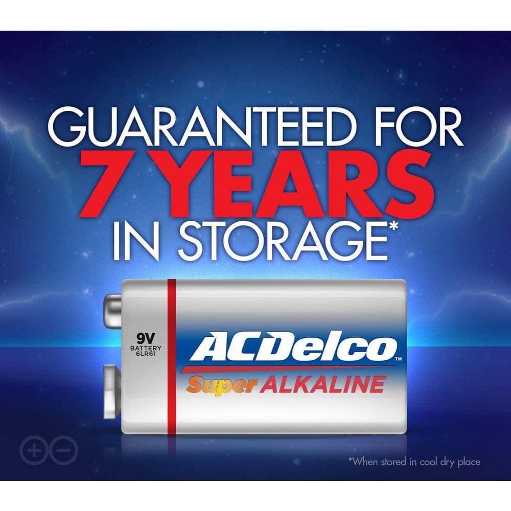 ACDelco Super Alkaline 9-Volt Battery (12-Pack) (2)