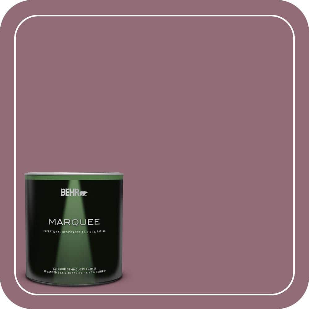 BEHR MARQUEE 1 qt. #S120-6 Full Glass Semi-Gloss Enamel Exterior Paint & Primer