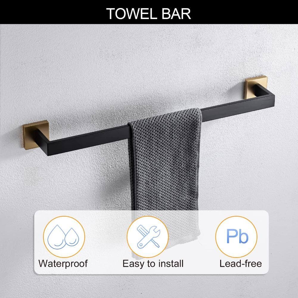 TCYO 5-Piece Bath Hardware Set with Mounting Hardware (3)