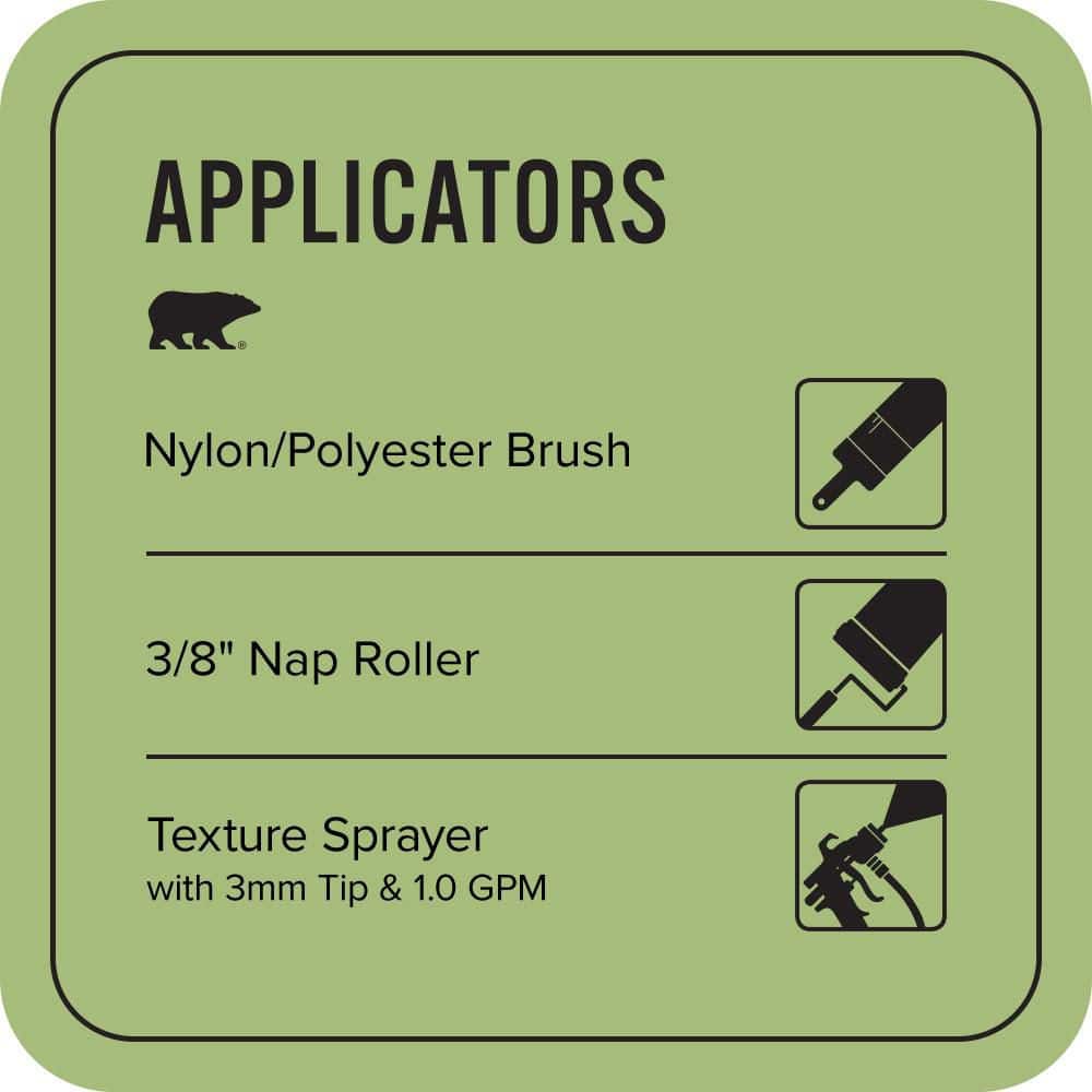 BEHR PREMIUM #P370-5 Textured Low-Lustre Enamel Interior/Exterior Porch and Patio Anti-Slip Floor Paint (4)