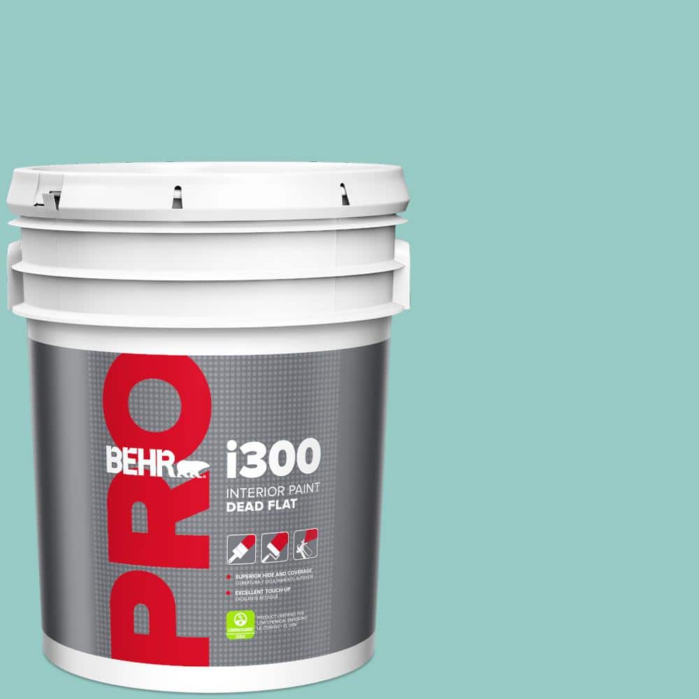 BEHR PRO 5 gal. #500D-4 Jamaica Bay Dead Flat Interior Paint