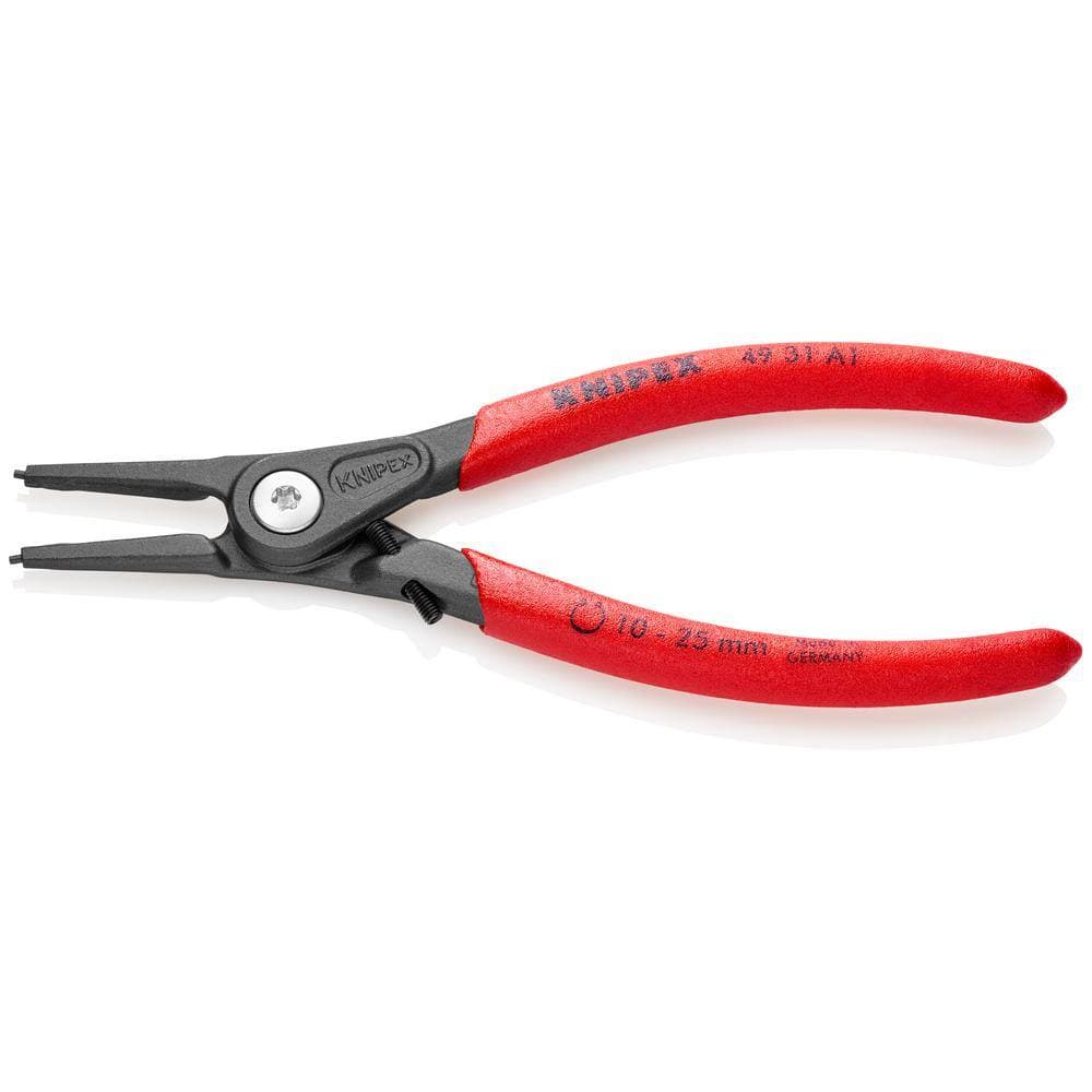 KNIPEX Precision Snap Ring Pliers with Limiter-External Straight-With Adjustable Opening (3)