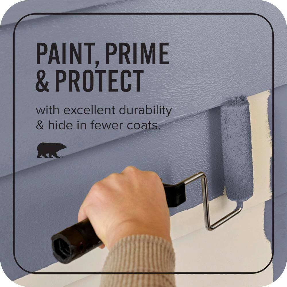 BEHR ULTRA 1 qt. #S550-5 Fantasia Satin Enamel Exterior Paint & Primer (3)