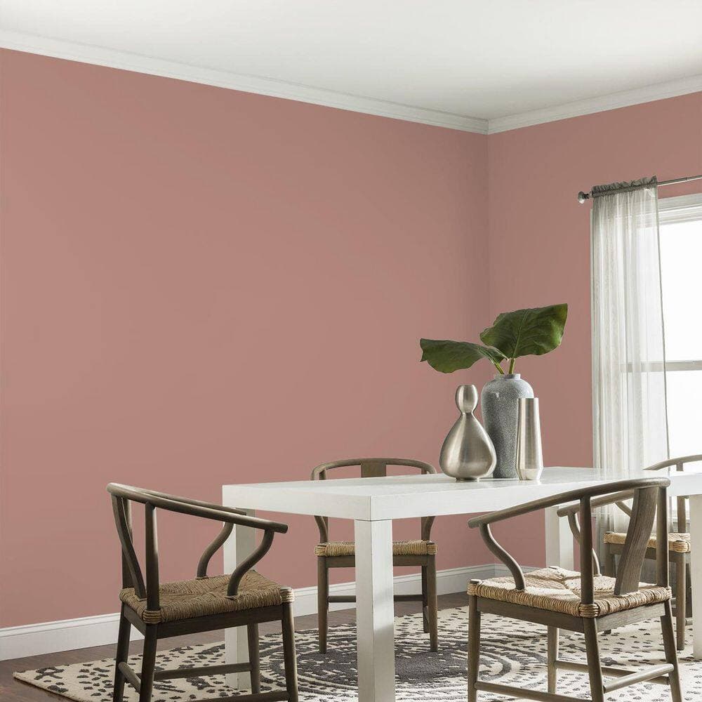 Glidden Ultra-Hide 1 gal. PPG1061-5 Cappucino Bombe Eggshell Interior Paint (4)