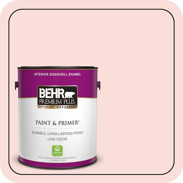 BEHR PREMIUM PLUS #160C-1 Floral Linen Enamel Low Odor & Primer (2)