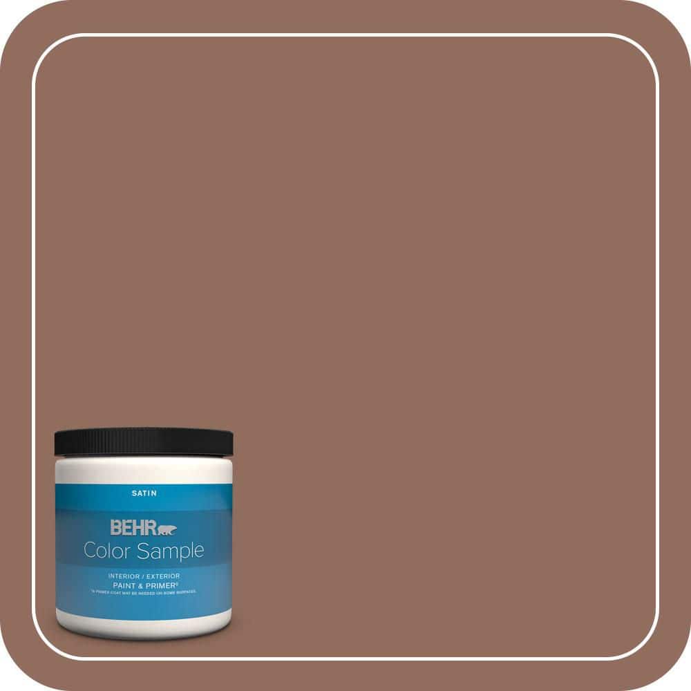 BEHR PREMIUM PLUS #220F-6 Chocolate Curl Enamel Low Odor & Primer (1)