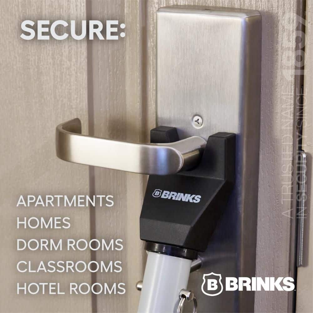 Brinks 20-Gauge Heavy-Duty Steel Door Security Bar (2)