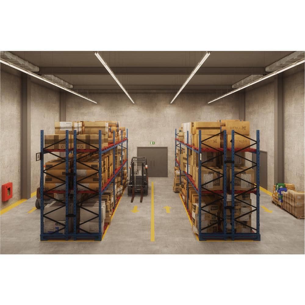 Metalux 32-Watt 2-Light White 4 ft. Fluorescent Strip Light (3)