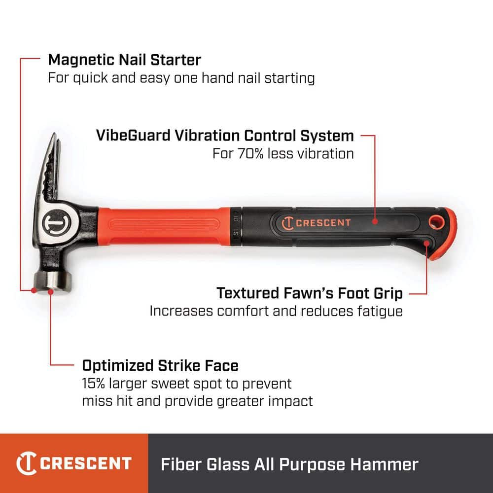 Crescent Fiberglass General Purpose Hammer (2)