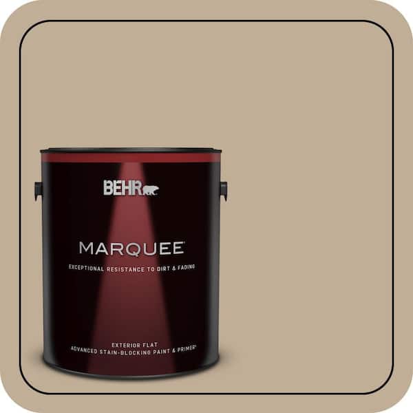 BEHR MARQUEE 1 gal. #PPU7-07 Riviera Beach Flat Exterior Paint & Primer (2)