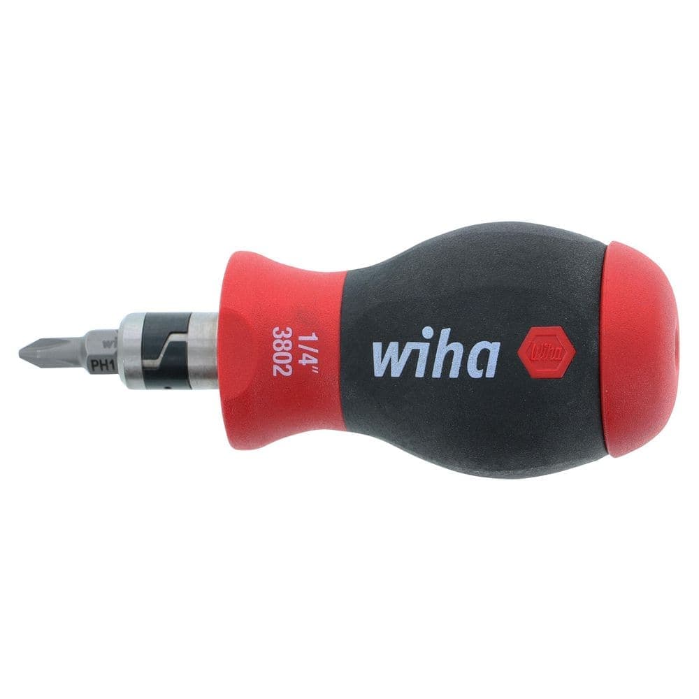 Wiha 14-in-1 SoftFinish Stubby Multi-Bit Driver