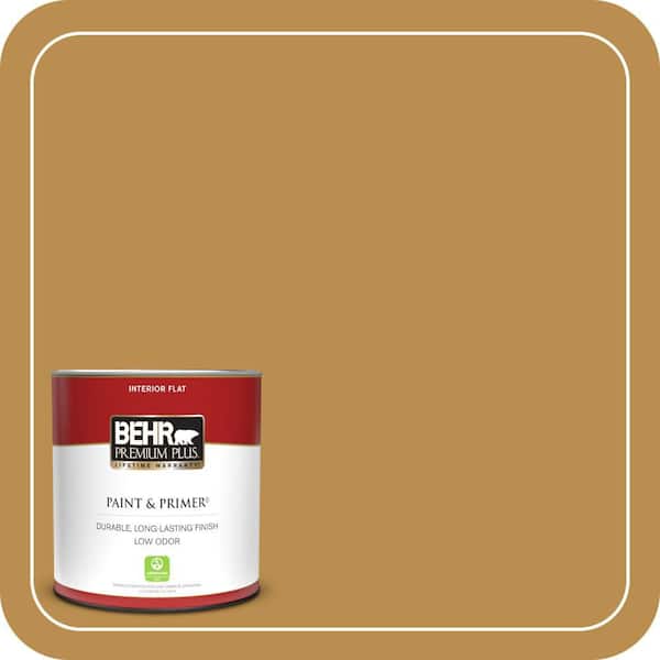 BEHR PREMIUM PLUS #320D-6 Lion Mane Enamel Low Odor & Primer (3)