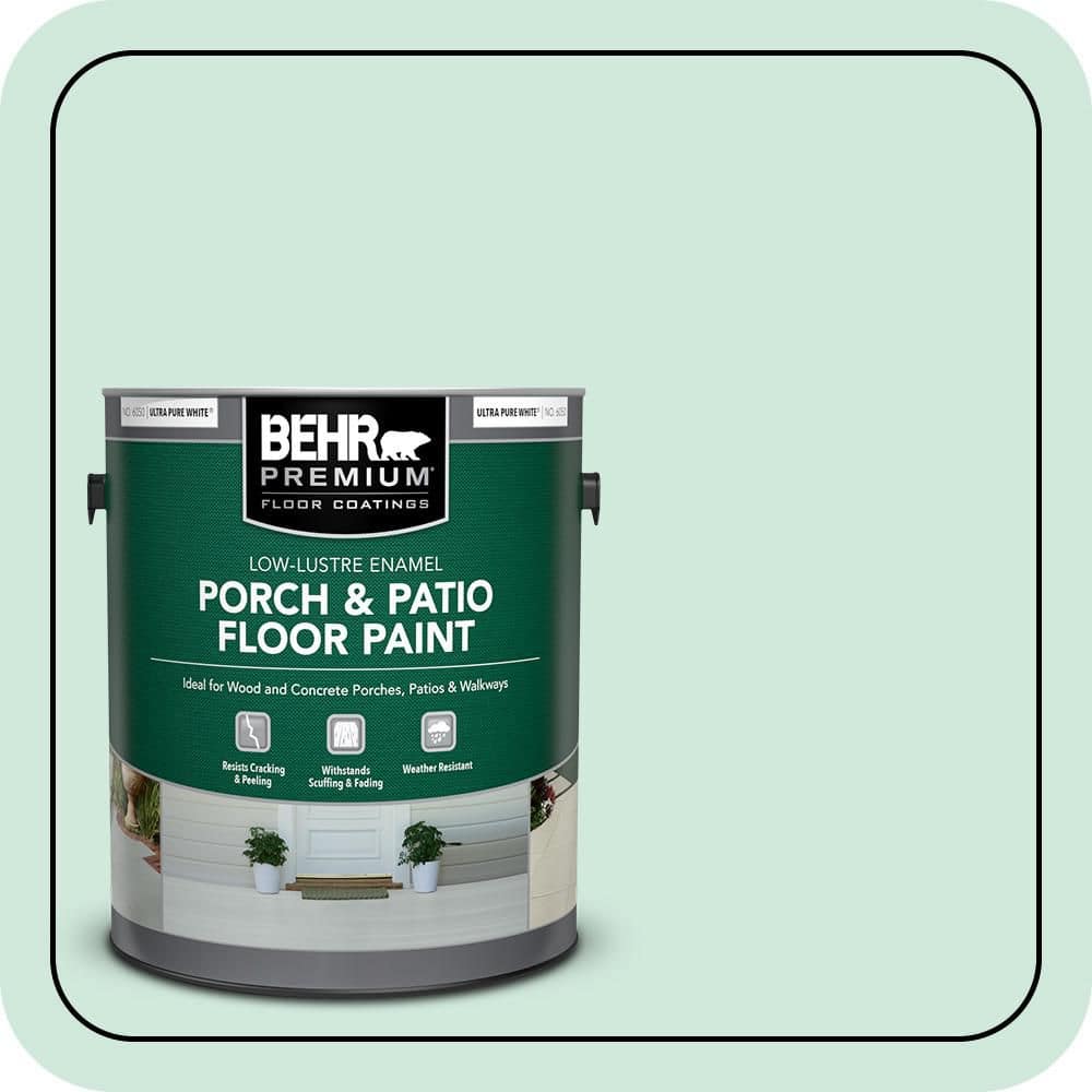 BEHR PREMIUM #M420-2 Low-Lustre Enamel Interior/Exterior Porch and Patio Floor Paint (1)