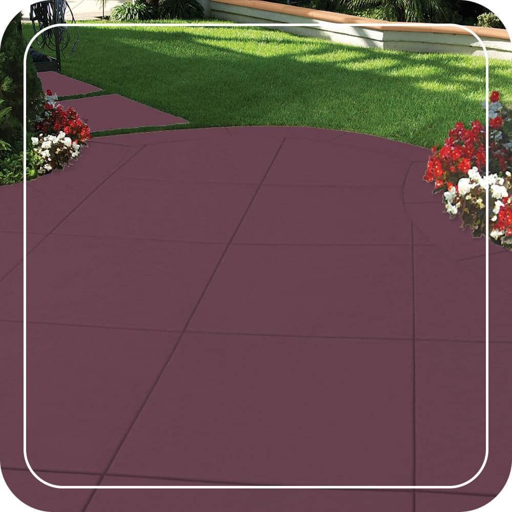 BEHR PREMIUM 1 gal. #100D-7 Maroon Low-Lustre Enamel Interior/Exterior Porch and Patio Floor Paint (3)