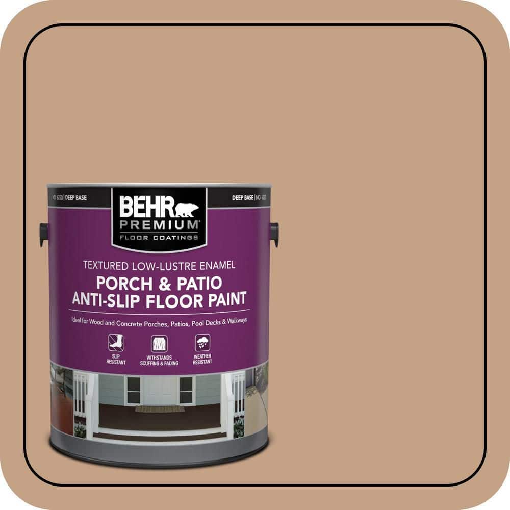 BEHR PREMIUM #S240-4 Textured Low-Lustre Enamel Interior/Exterior Porch and Patio Anti-Slip Floor Paint (1)