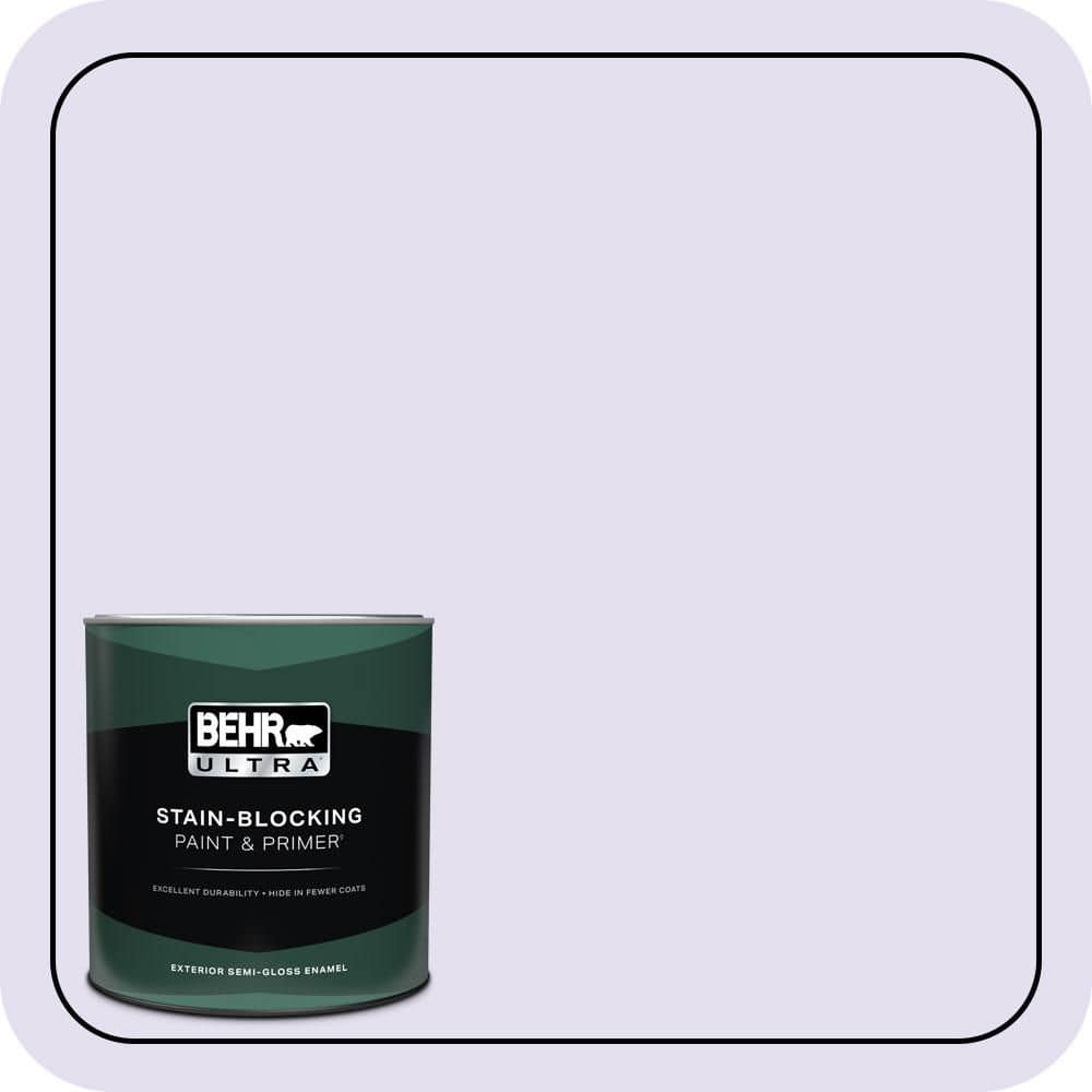 BEHR ULTRA 1 qt. #P560-1 Blissful Semi-Gloss Enamel Exterior Paint & Primer