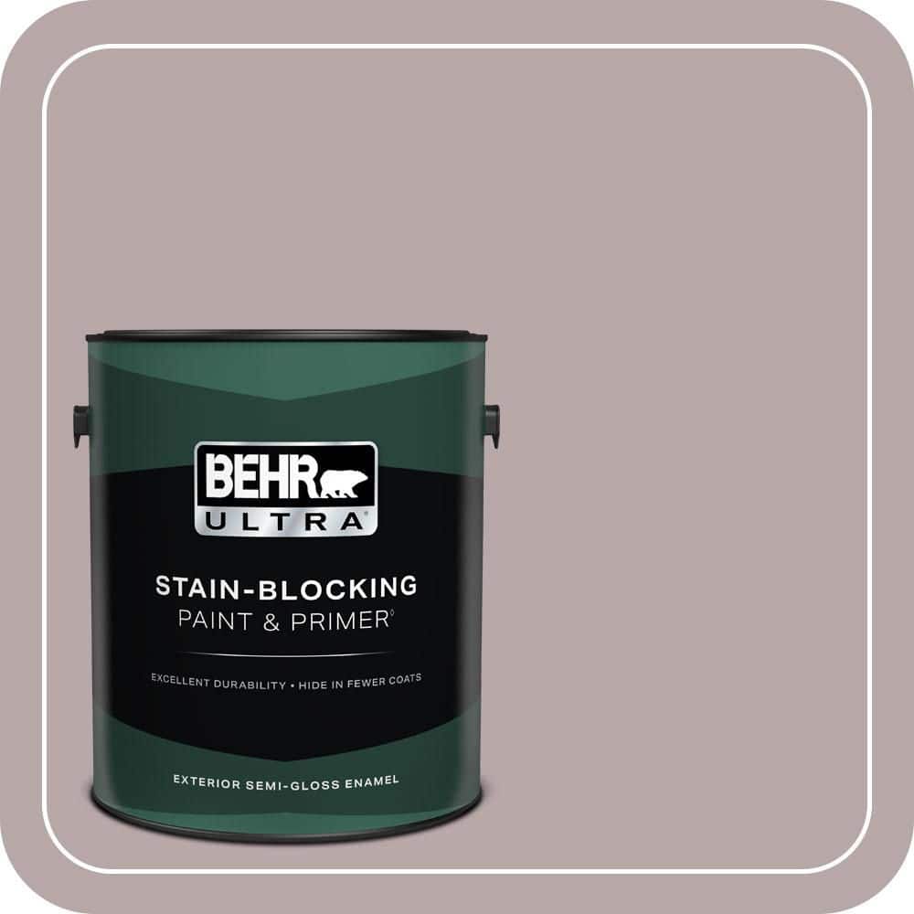 BEHR ULTRA 1 gal. #MQ1-36 Object of Desire Semi-Gloss Enamel Exterior Paint & Primer