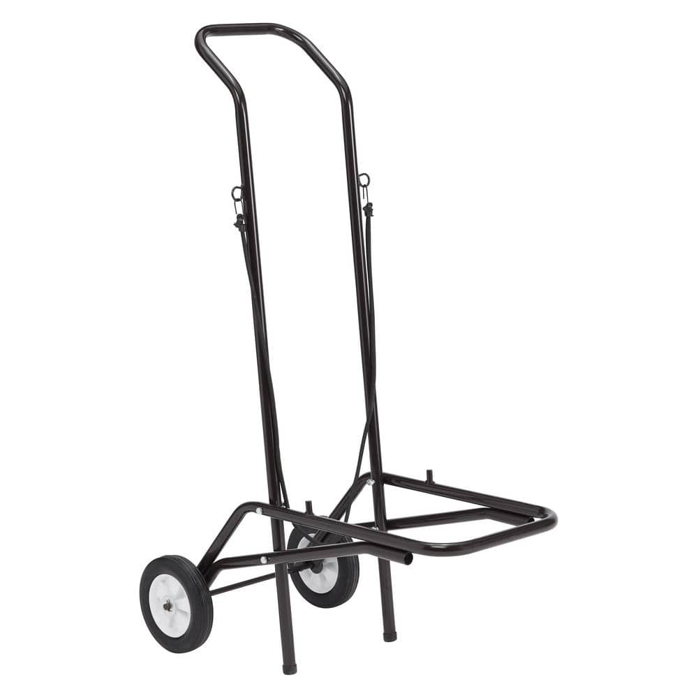 National Public Seating 150 lbs. Weight Capacity Dolly for Stack Chairs Includes Hooked on Bungee Cord For Ease of Transport (2)