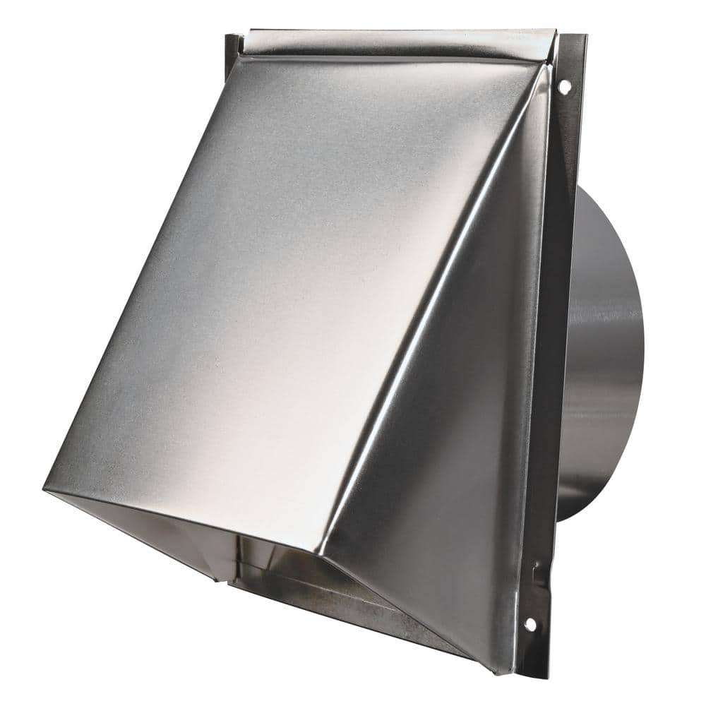 Deflect-o 6 in. Aluminum Wall Cap Vent