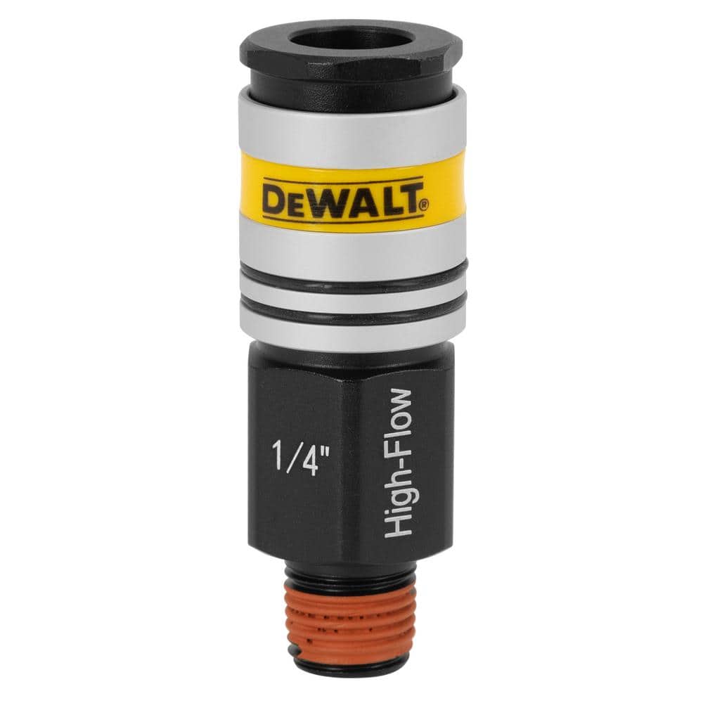 DEWALT 1/4 in. MNPT High Flow Coupler (1)