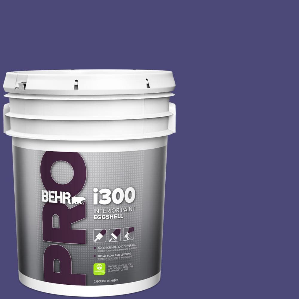 BEHR PRO 5 gal. #MQ5-43 Dramatist Eggshell Interior Paint