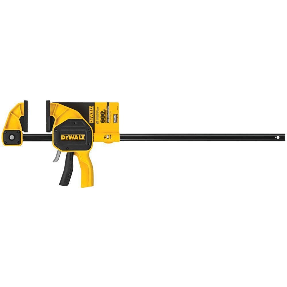 DEWALT 24 in. 600 lbs. Trigger Clamp with 3.75 in. Throat Depth (3)