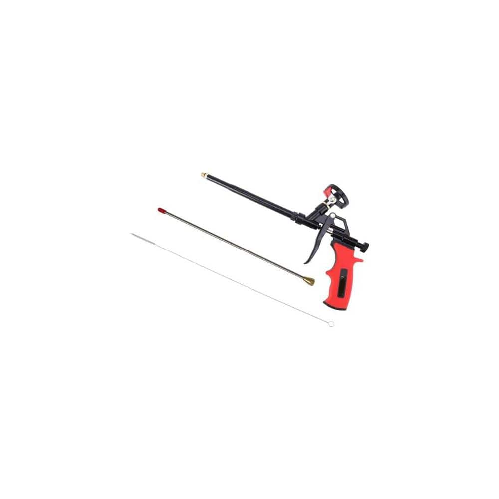 Unbranded Spray Foam Dispensing Gun 8.2 in. x 25 in. Insulation Accessory (1-Pack) Extended 25 in. Reach Teflon Red (2)