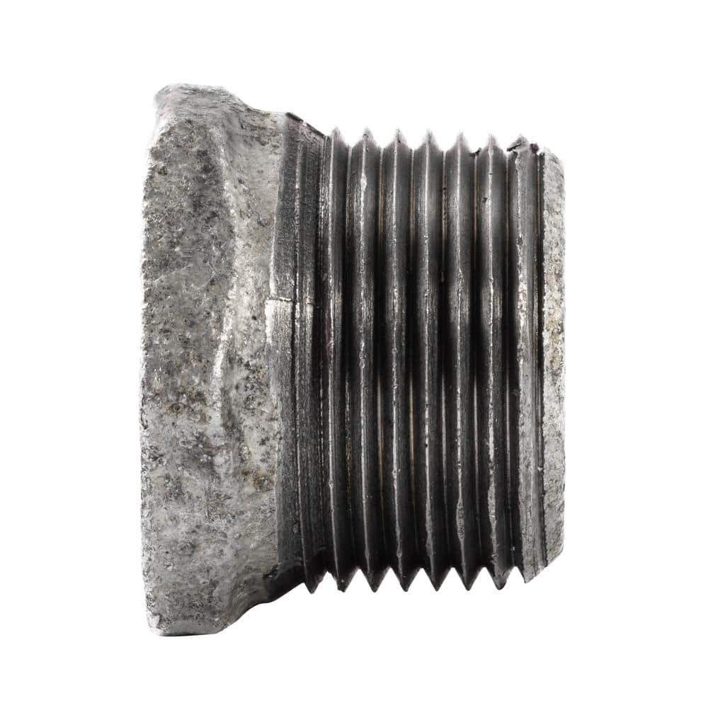 Southland 1-1/2 in. 3/4 in. Galvanized Malleable Iron MPT FPT Hex Bushing Fitting (2)