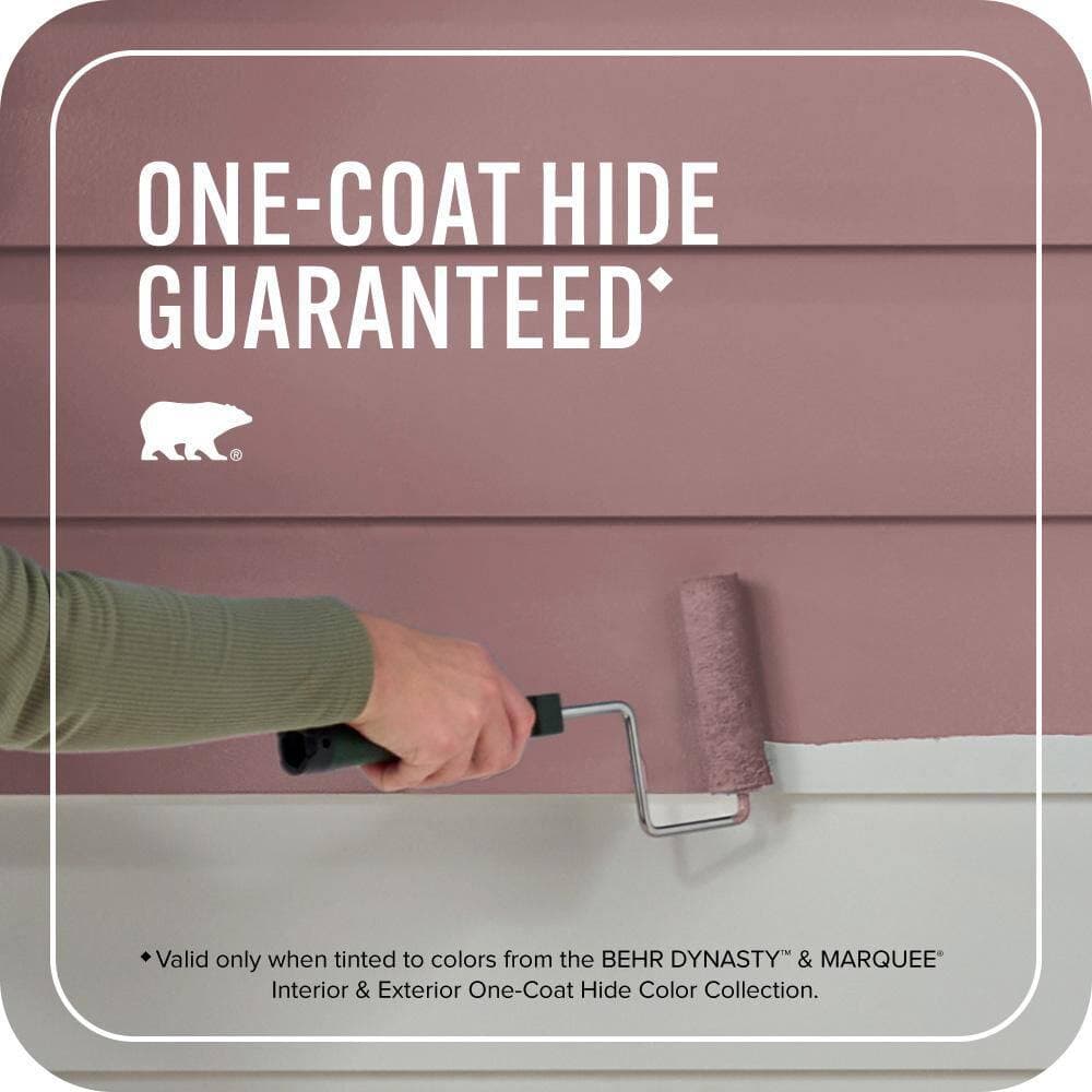 BEHR MARQUEE 5 gal. #QE-05 Regal Rose Flat Exterior Paint & Primer (3)