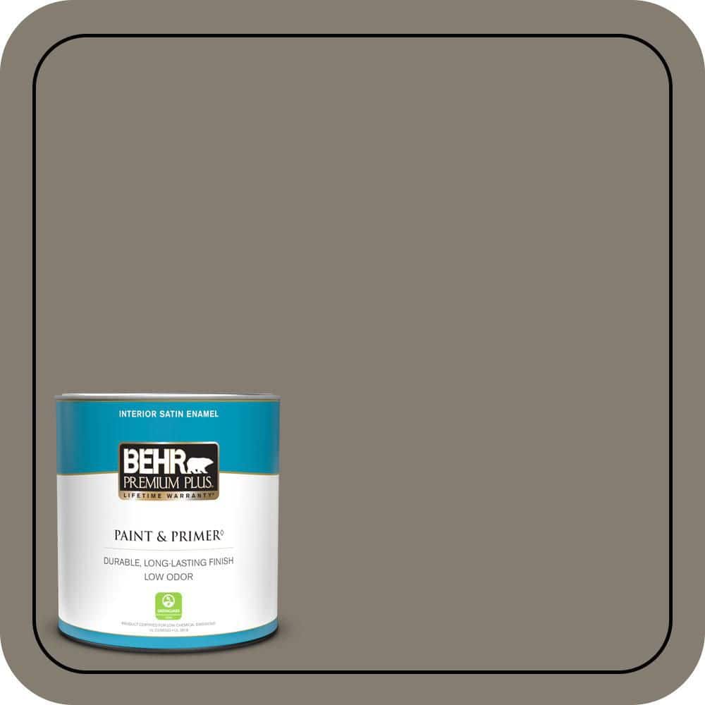 BEHR PREMIUM PLUS #MQ2-53 Smoky Trout Enamel Low Odor & Primer