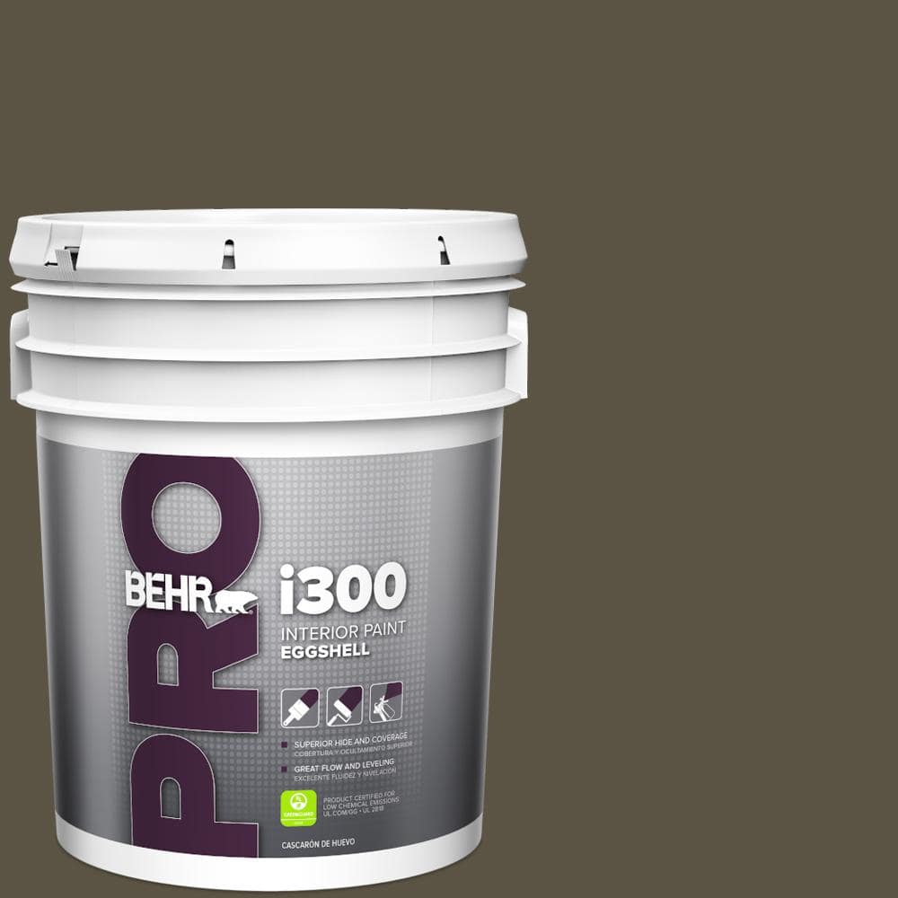 BEHR PRO 5 gal. #730D-7 Shadow Ridge Eggshell Interior Paint