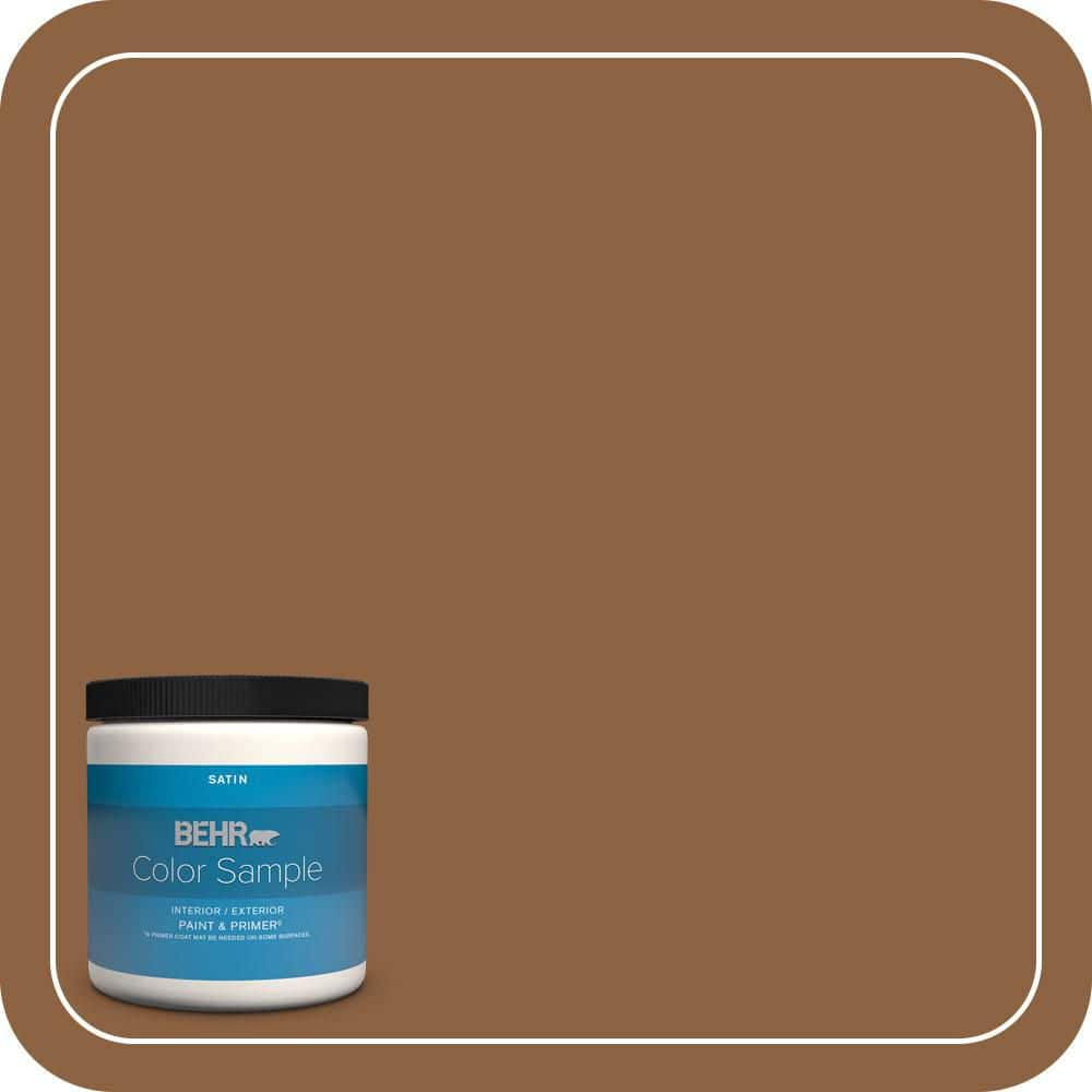 BEHR PREMIUM PLUS #260F-7 Caramel Latte Enamel Low Odor & Primer (1)