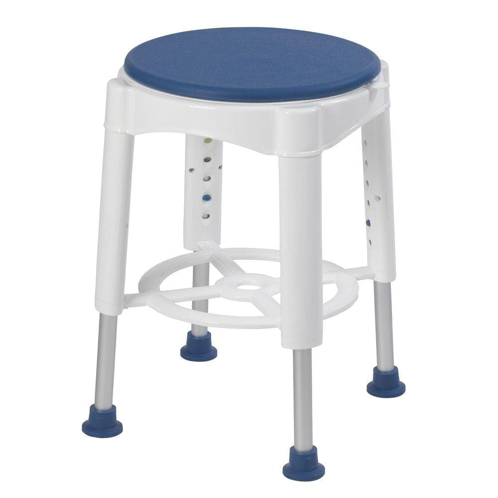 Drive Medical 14 in. W x 14 in. D Bathroom Safety Swivel Shower Seat
