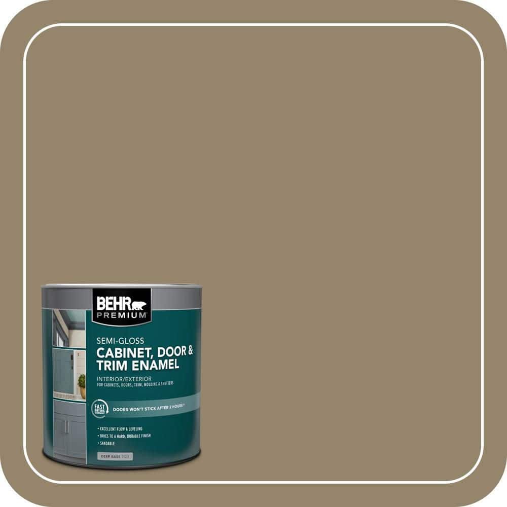BEHR PREMIUM 1 qt. #AE-29 Twisted Branch Semi-Gloss Enamel Interior/Exterior Cabinet, Door & Trim Paint