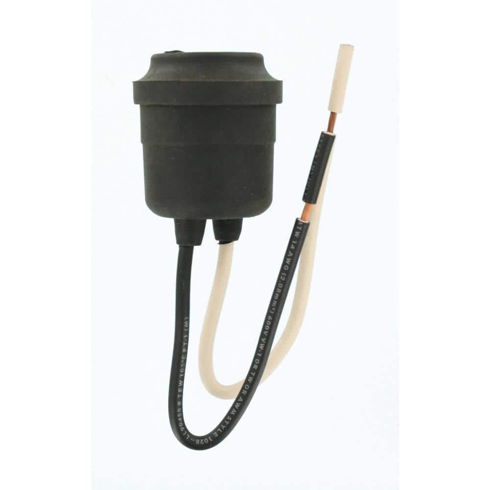 Leviton Weatherproof Socket, Black 55 (3)